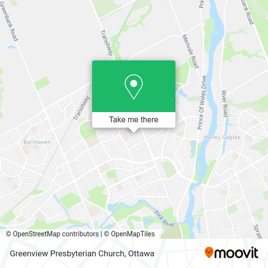 Greenview Presbyterian Church map