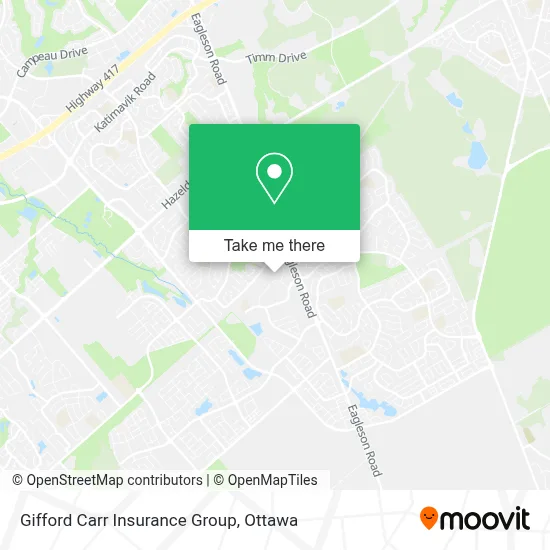 Gifford Carr Insurance Group map
