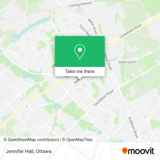 Jennifer Hall map