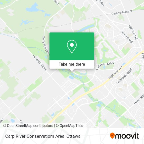 Carp River Conservatiom Area plan
