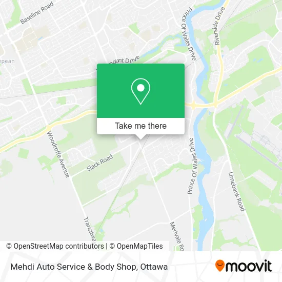 Mehdi Auto Service & Body Shop map
