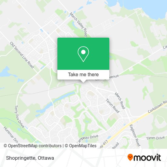 Shopringette map