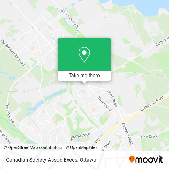 Canadian Society-Assoc Execs map