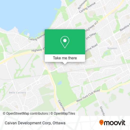 Caivan Development Corp map