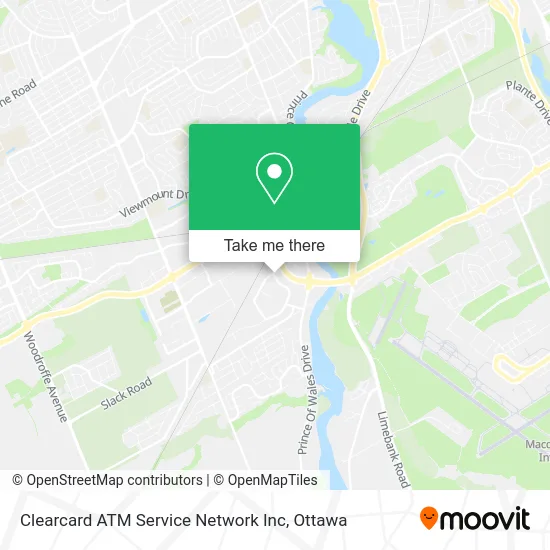Clearcard ATM Service Network Inc map