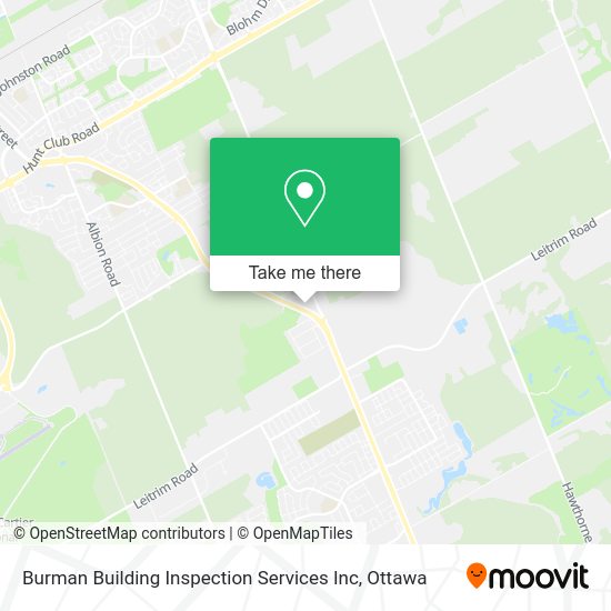 Burman Building Inspection Services Inc map