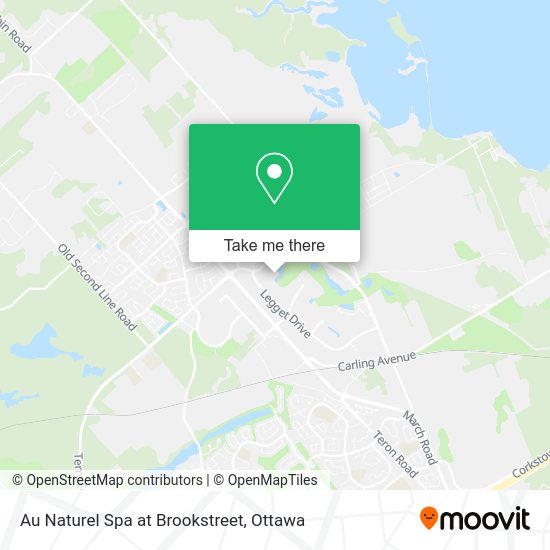 Au Naturel Spa at Brookstreet map