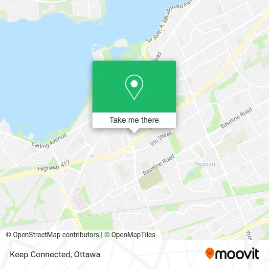 Keep Connected map