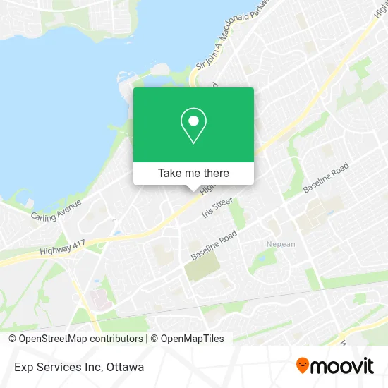 Exp Services Inc map