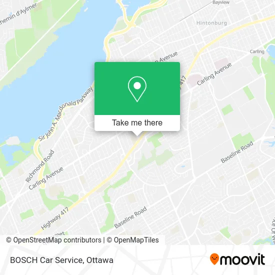 BOSCH Car Service map