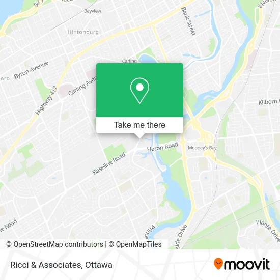 Ricci & Associates map