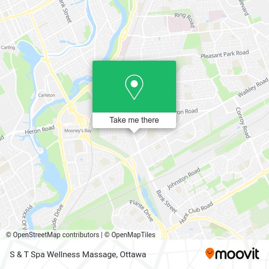 S & T Spa Wellness Massage map