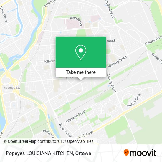 Popeyes LOUISIANA KITCHEN plan