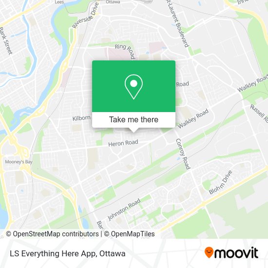 LS Everything Here App map