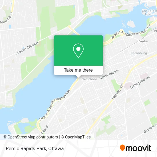 Remic Rapids Park map