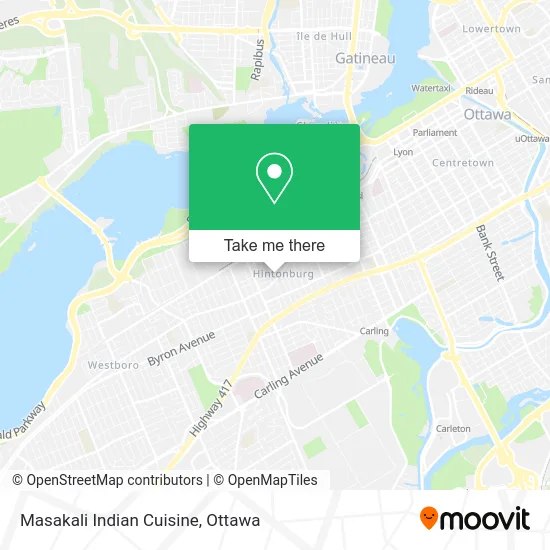 Masakali Indian Cuisine map