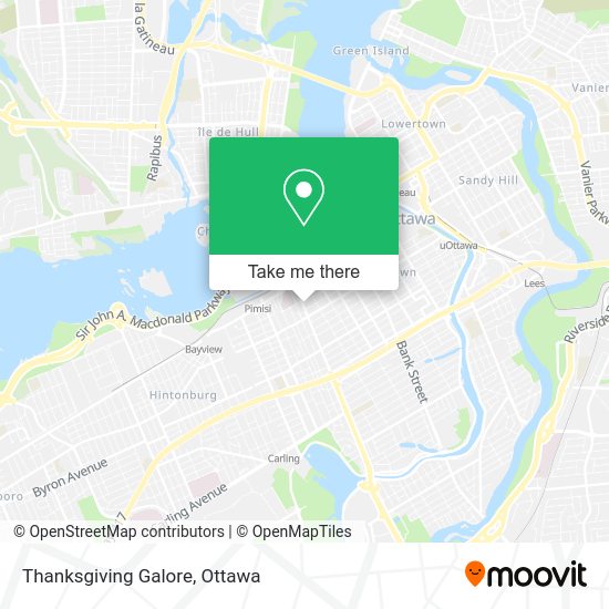 Thanksgiving Galore plan