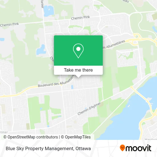 Blue Sky Property Management map