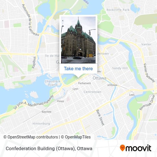 Confederation Building (Ottawa) plan