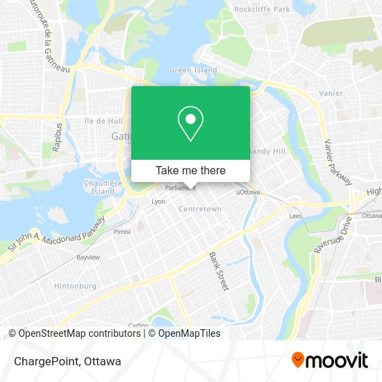 ChargePoint map