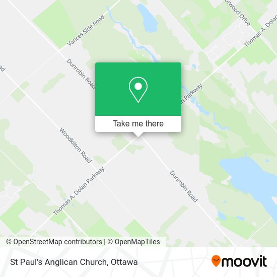St Paul's Anglican Church map