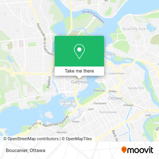 Boucanier map