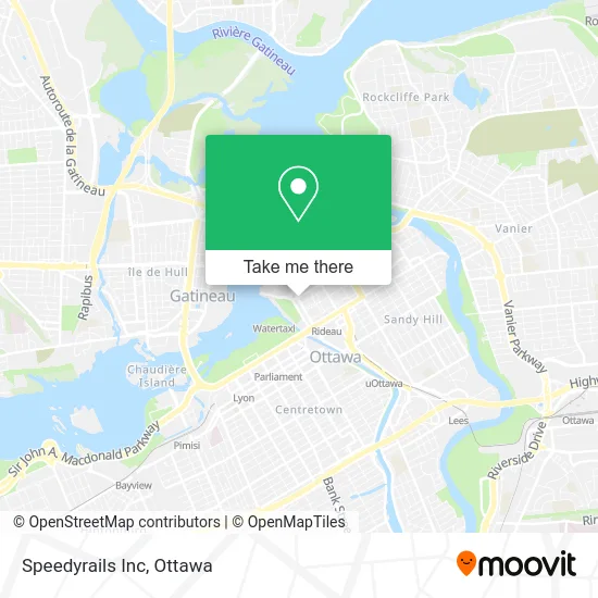 Speedyrails Inc map