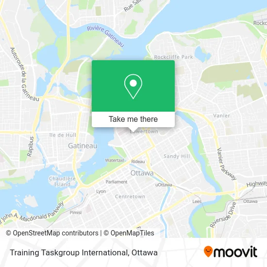 Training Taskgroup International map