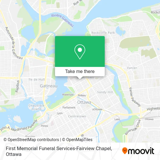 First Memorial Funeral Services-Fairview Chapel map