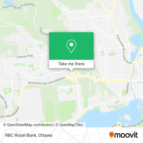 RBC Royal Bank map