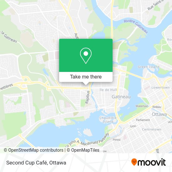 Second Cup Café plan