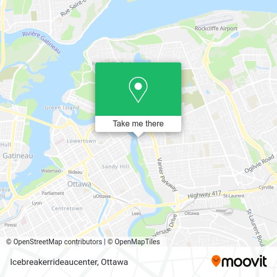Icebreakerrideaucenter map