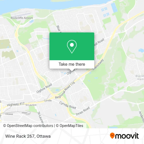 Wine Rack 267 map