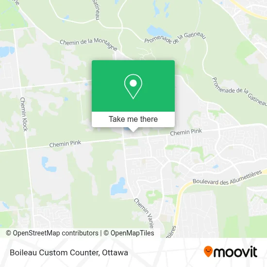 Boileau Custom Counter map