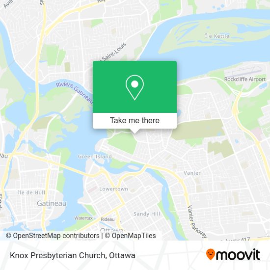 Knox Presbyterian Church map