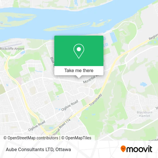 Aube Consultants LTD map