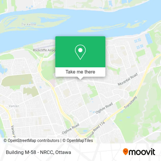 Building M-58 - NRCC map