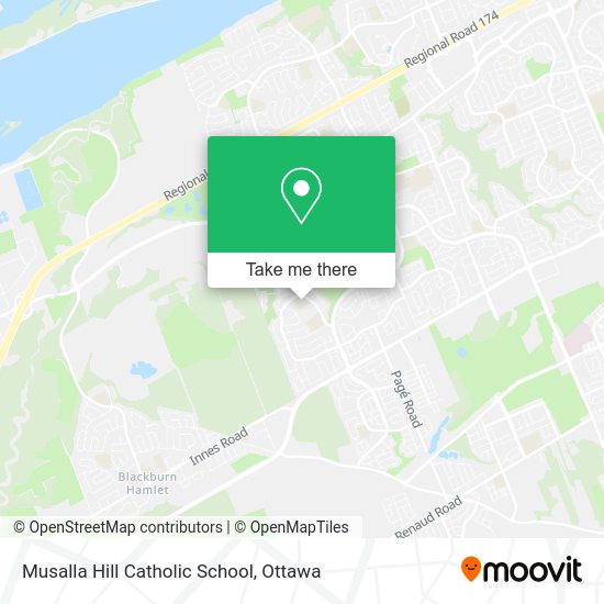 Musalla Hill Catholic School map