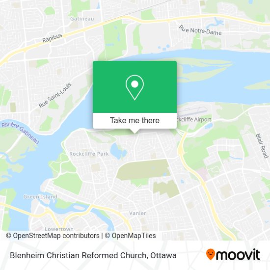 Blenheim Christian Reformed Church plan