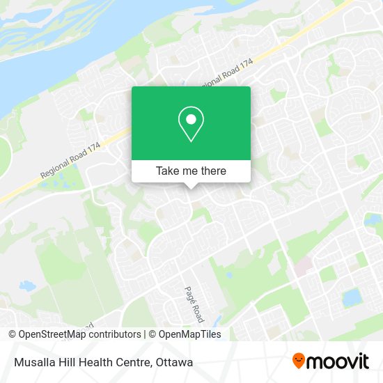 Musalla Hill Health Centre plan