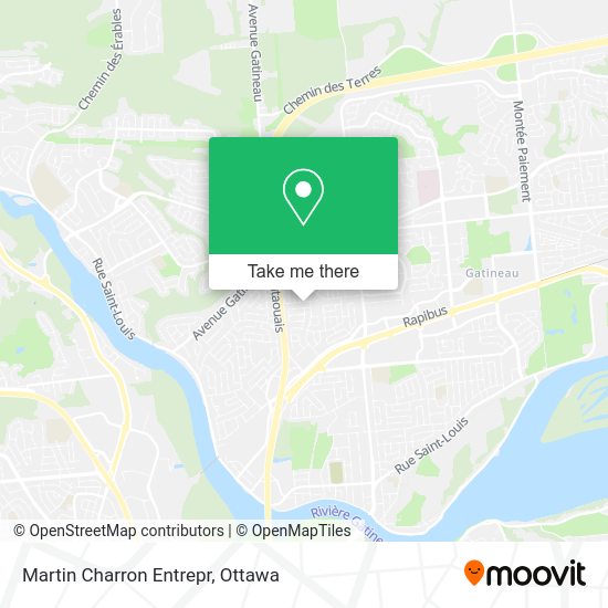 Martin Charron Entrepr plan