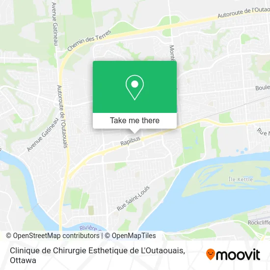 Clinique de Chirurgie Esthetique de L'Outaouais map