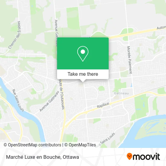 Marché Luxe en Bouche map