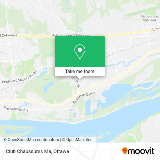 Club Chaussures Ma map