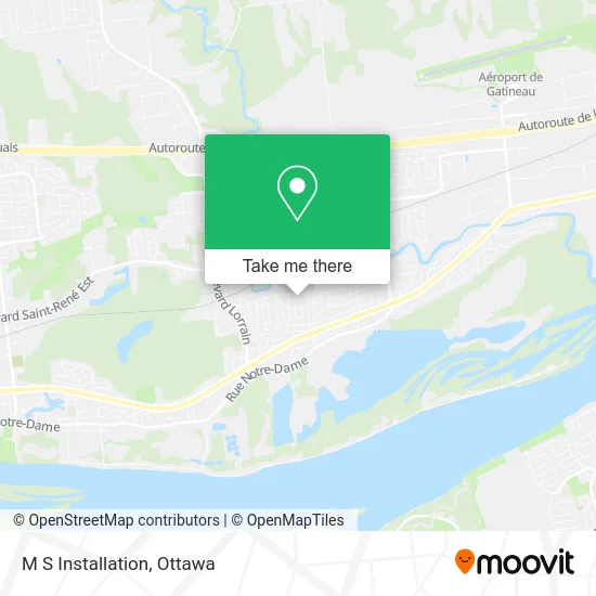 M S Installation map