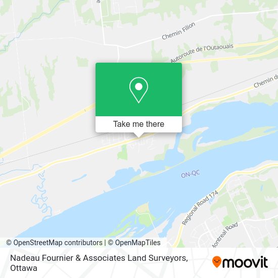 Nadeau Fournier & Associates Land Surveyors plan