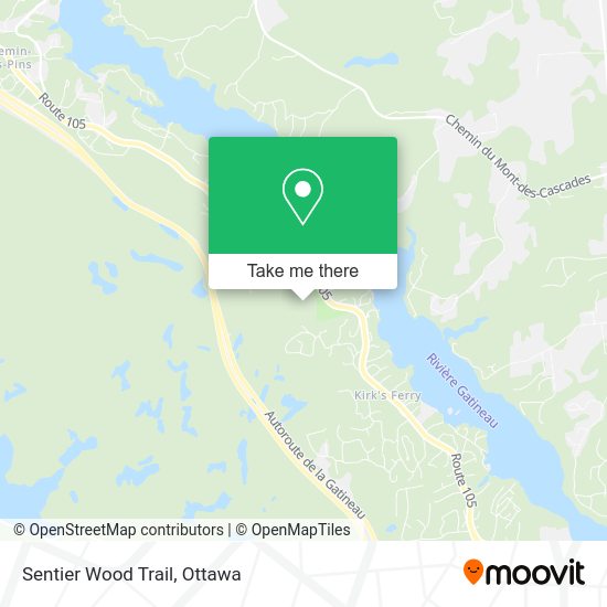 Sentier Wood Trail plan