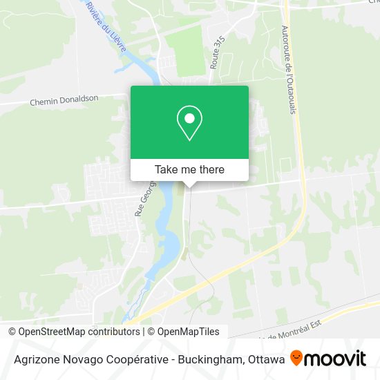Agrizone Novago Coopérative - Buckingham plan