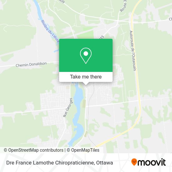 Dre France Lamothe Chiropraticienne plan