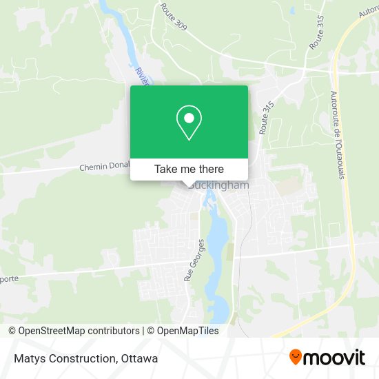 Matys Construction map